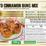 Golden Stevia Keto Low Carb Baking Mixes Cinnamon Buns 320 g