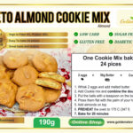 Low Carb Keto Almond Cookie Mix- Golden Stevia Sugar Free, Gluten Free