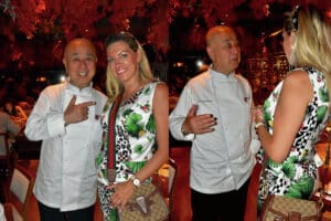 Chef Matsuhisa Nobu & Annika Urm short interview at Marbella 2023