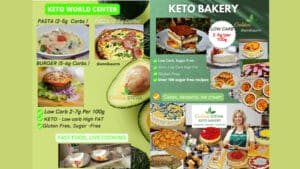Keto low carb Pasta pizza burger rice sugar free bakery, cakes, Baking mixes