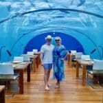 2018 @Maldives Ithaa Undersea Restaurant is the first underwater restaurant.