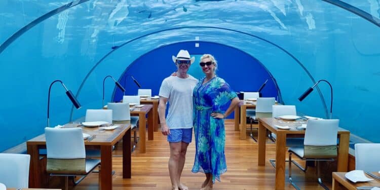 2018 @Maldives Ithaa Undersea Restaurant is the first underwater restaurant.