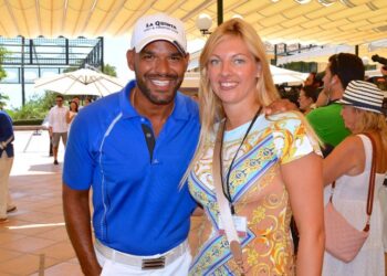 Amaury Nolasco & Annika Urm interview Marbella 2015