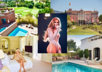 Anantara Villa Padierna Palace Hotel has 8 private Villas area, where week ago stayed Jennifer Lopez at Villa Obama.