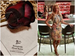 Annika Urm at Black Rose Bar at Kempinski Hotel Bahía Lobby, Estepona 2018