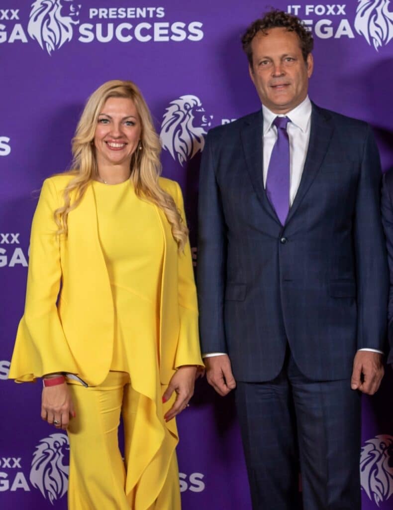 Annika Urm and Vince Vaughn American actor, producer, screenwriter, and comedian