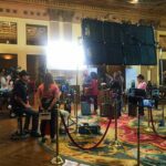 On my first day at Los Angeles, we were on Grey's Anatomy’ recording set at Millennium Biltmore Hotel.