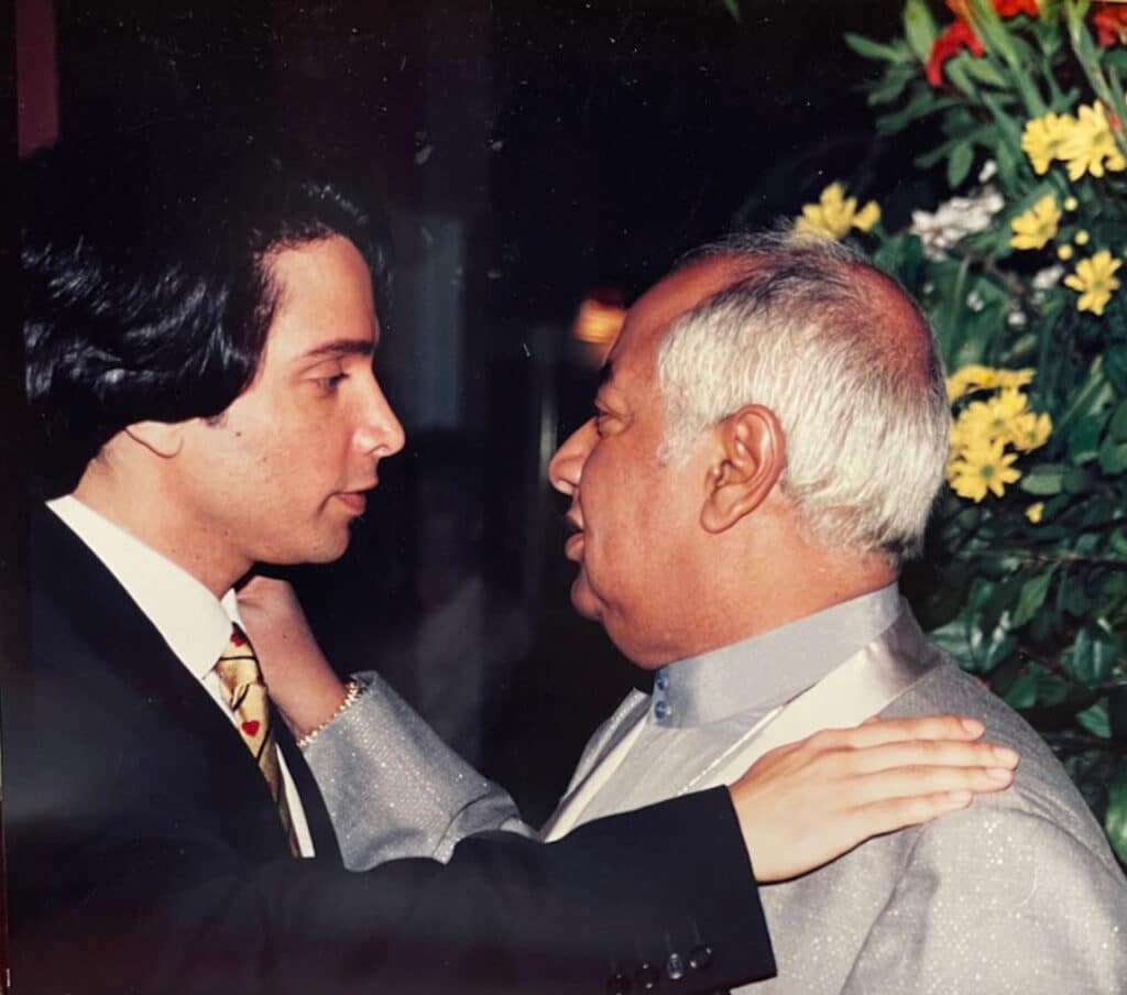 Sheikh Ahmed Mohammed Al Ashmawi Son and Father Sheikh Mohamed Al Ashmawi
