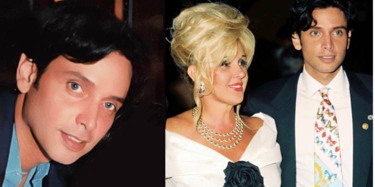 Sheikh Ahmed Mohamed Al Ashmawi and his mom Mrs Elly Al Ashmawi