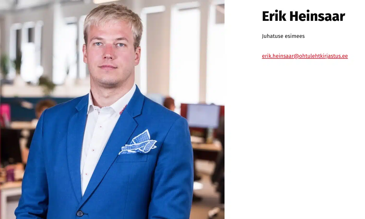 AS-Õhtuleht-Kirjastus-juhatuse-liige-Erik-Heinsaar