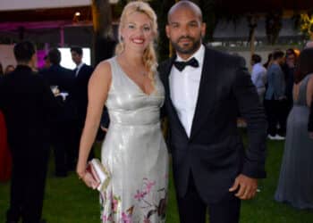 Annika Urm Amaury Nolasco (Prison Break) Marbella 2016 July