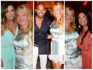 Eva Longoria, Amaury Nolasco, Maria Bravo with Annika Urm in Marbella 2016 Source: i-marbella.com