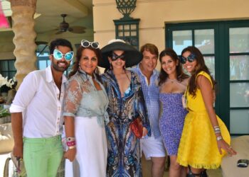 August 2014 at Villa Moana Costa del Sol, Spain at the most exclusive and glamorous party!