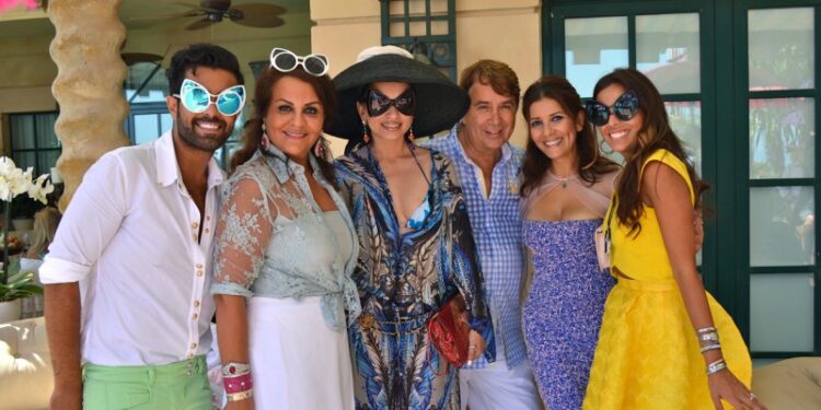 August 2014 at Villa Moana Costa del Sol, Spain at the most exclusive and glamorous party!