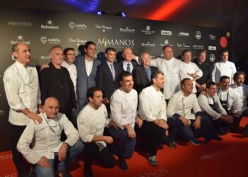 Twenty Michelin chefs gathered on March 28th, 2017 in Marbella at the Fourth Edition of A Cuatro Manos by Dani García