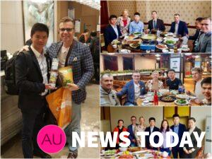 Our friend Jin and Veiko Huuse and a lot of friends and business partners 2019