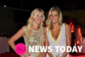 Annika Urm and Nadine Nounou Shamoon at the World Vision Gala at Puente Romano Tennis Club Marbella 2019