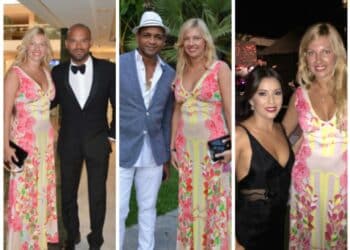 Amaury Nolasco, Descemer Bueno , Eva Longoria Annika Urm